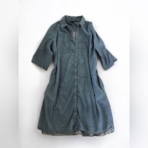 Style & Co. Light Blue Chambray Top